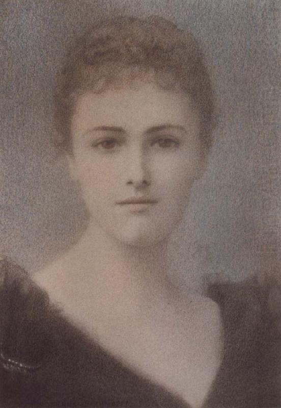 Portrait of Princess Theodule de Grammont-croy, Fernand Khnopff